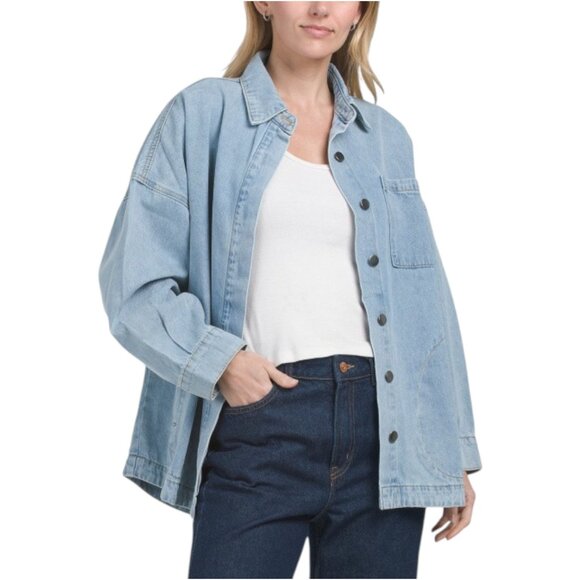 EBBY & I Jackets & Blazers - EBBY & I Long Sleeve Denim Jacket